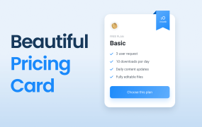 响应式价格卡片