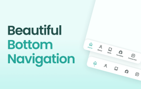 响应式底部导航栏