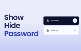 显示隐藏密码框组件
