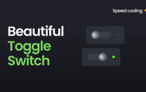 拟物化拨动开关组件