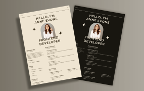 响应式简历页面