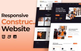 HTML/CSS/JS实现响应式房地产网站